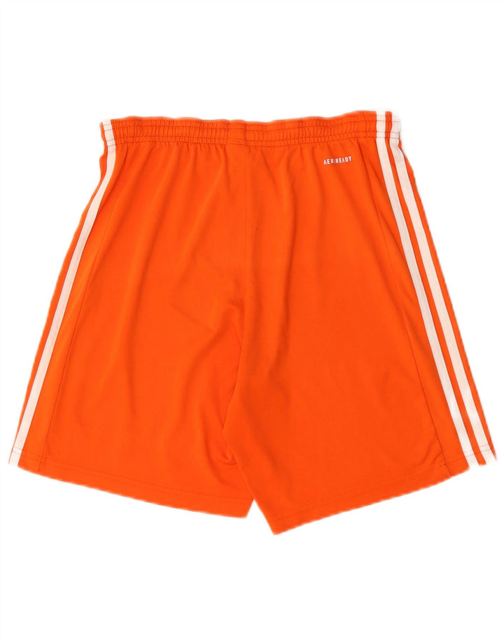 Męskie spodenki sportowe Adidas Aeroready, małe, pomarańczowe, poliestrowe