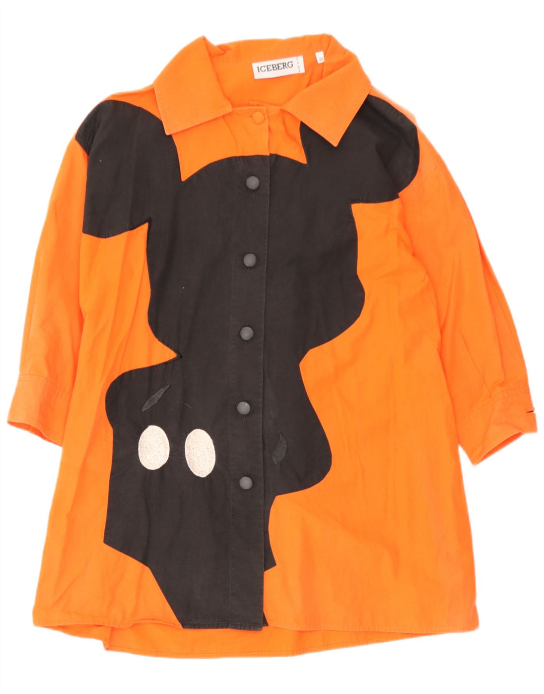 Damska bluzka koszulowa oversize Iceberg IT 40 Small Orange