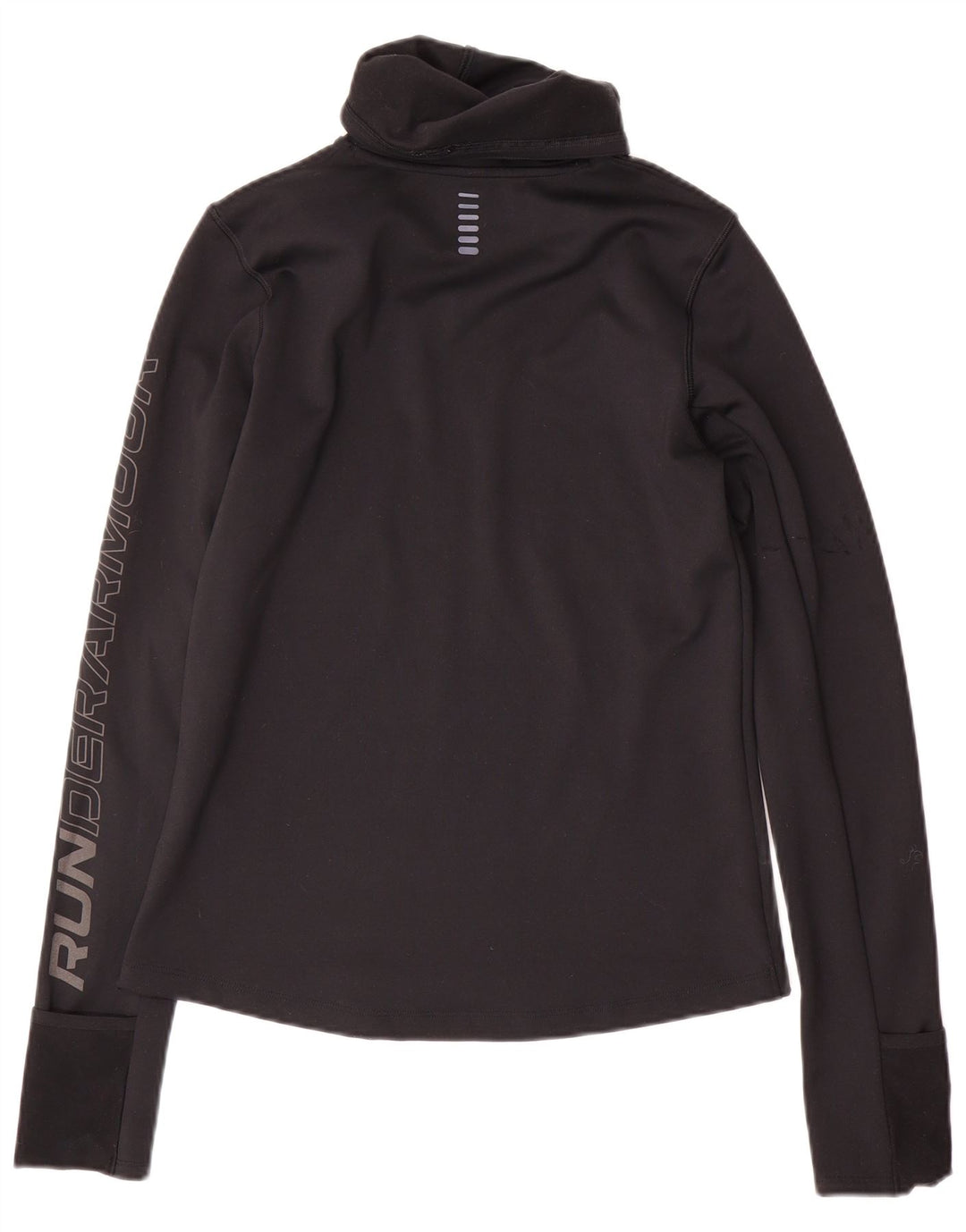 Damski top Under Armour Cold Gear Graphic z długim rękawem, UK 10, mały, czarny