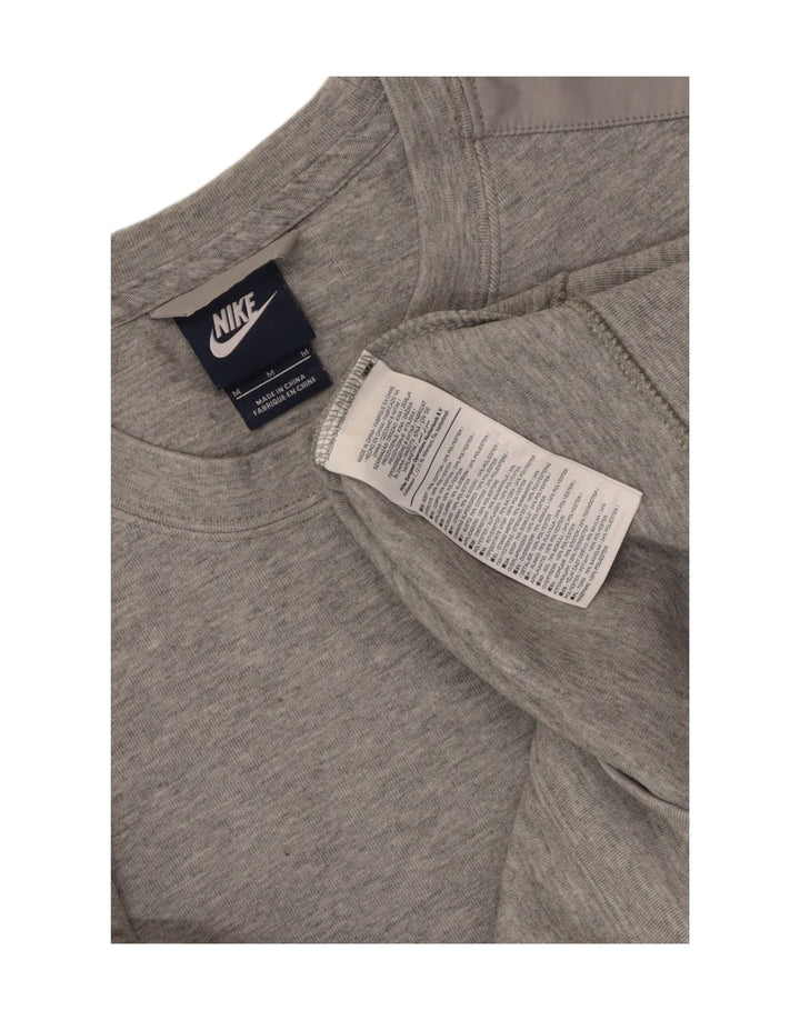 Damska bluza dresowa Nike UK 14, średnia szara bawełna