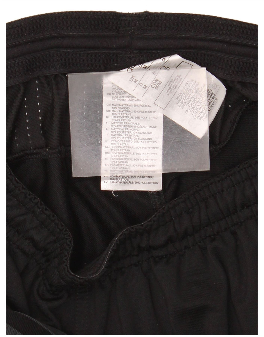 Męskie spodnie dresowe Adidas Aeroready, średnie czarne, poliestrowe