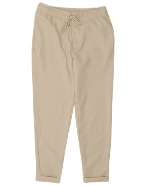 Męskie zwężane spodnie chino Zara, średnie W32 L30, beżowy poliester