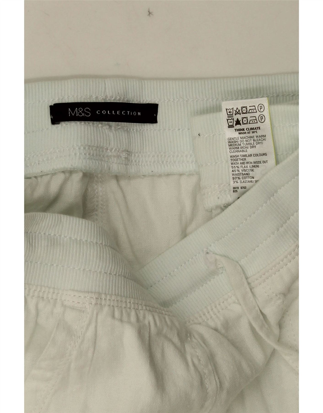 Damskie spodenki Chino MARKS & SPENCER UK 10 Small W28 w kolorze białym