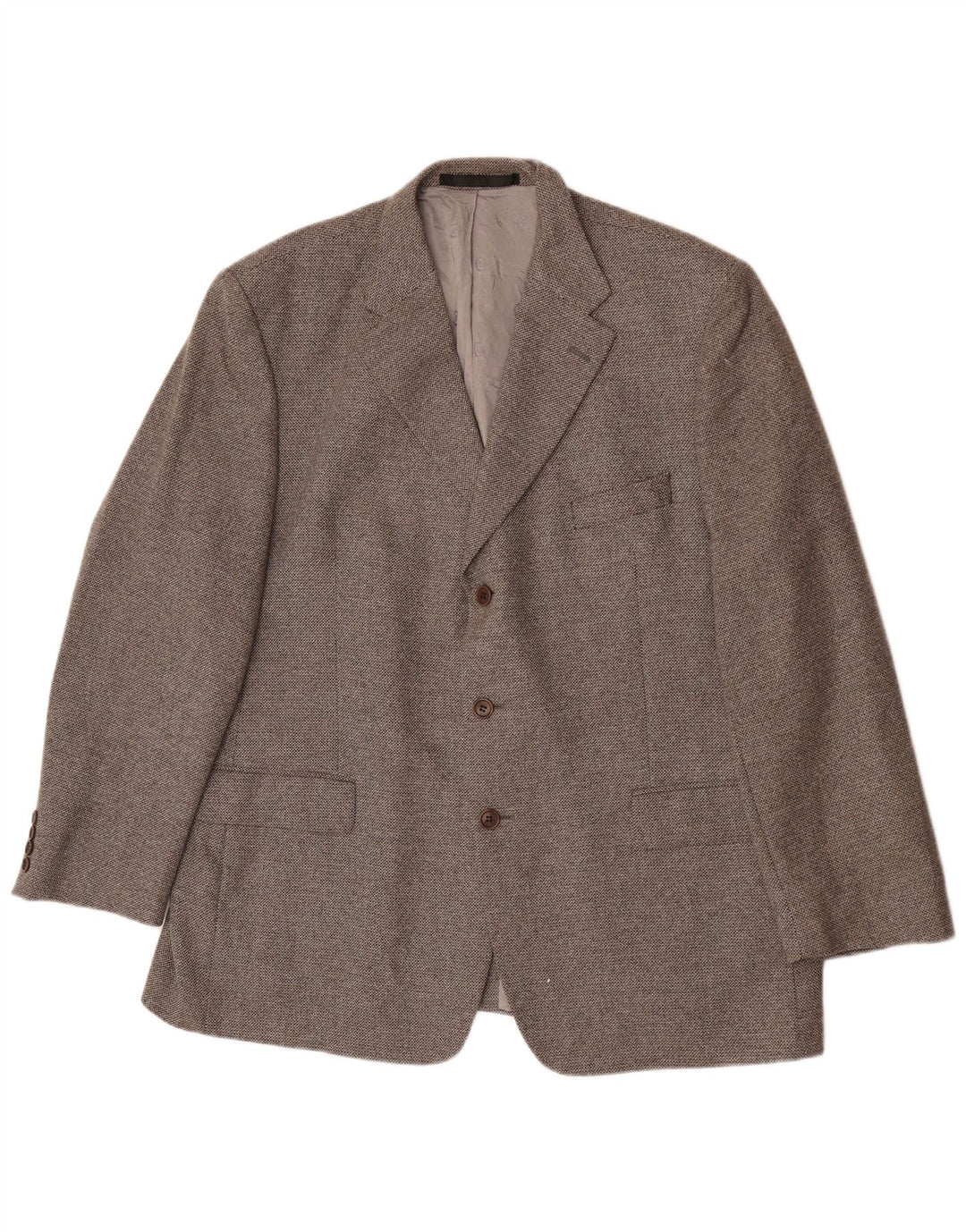 Marks & Spencer Męska marynarka zapinana na 3 guziki, UK 46 XL, szara wełna
