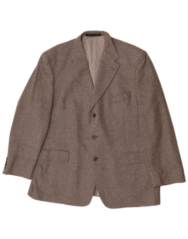 Marks & Spencer Męska marynarka zapinana na 3 guziki, UK 46 XL, szara wełna