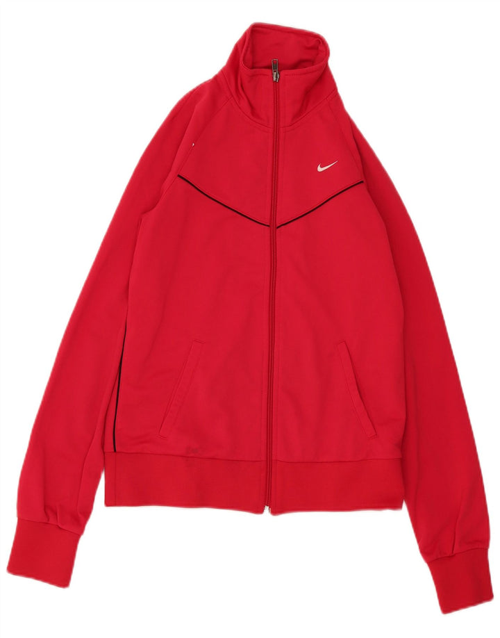 Damska kurtka dresowa Nike UK 12, średni różowy poliester