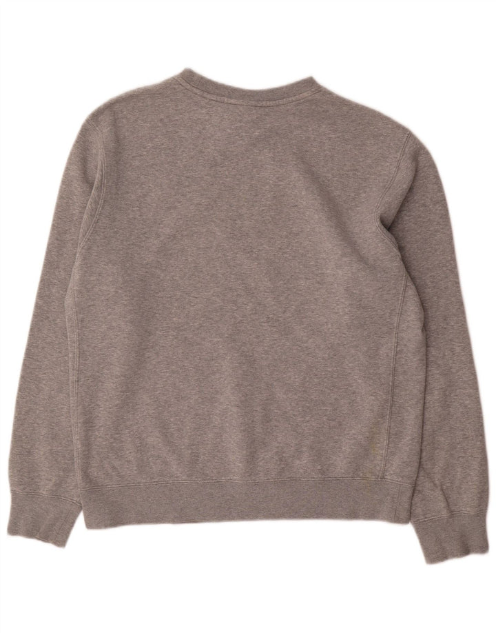 Męska bluza dresowa Nike, średnia, szara, bawełniana nakrapiana