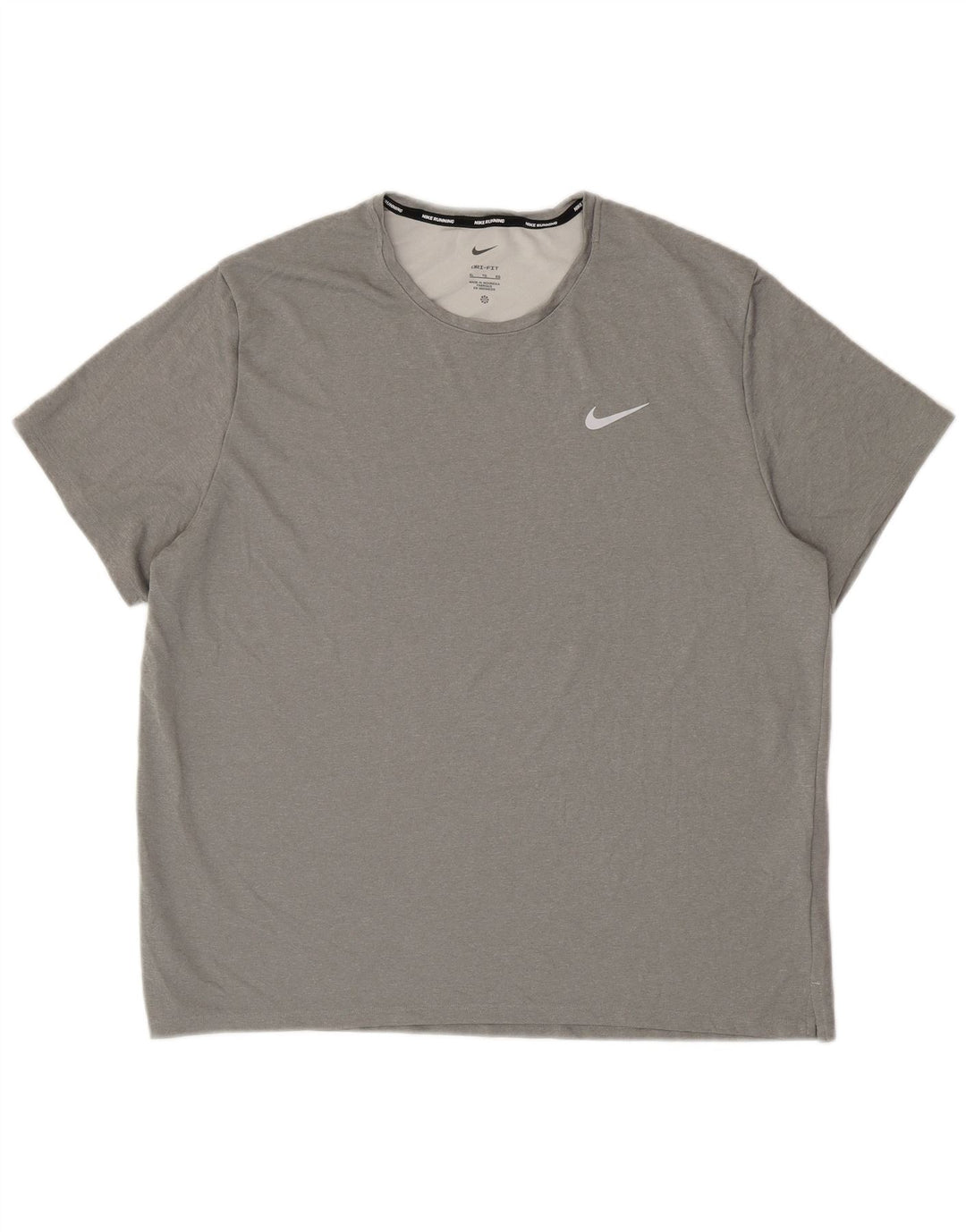 Męski T-shirt NIKE Dri Fit, rozmiar XL, szary, poliester