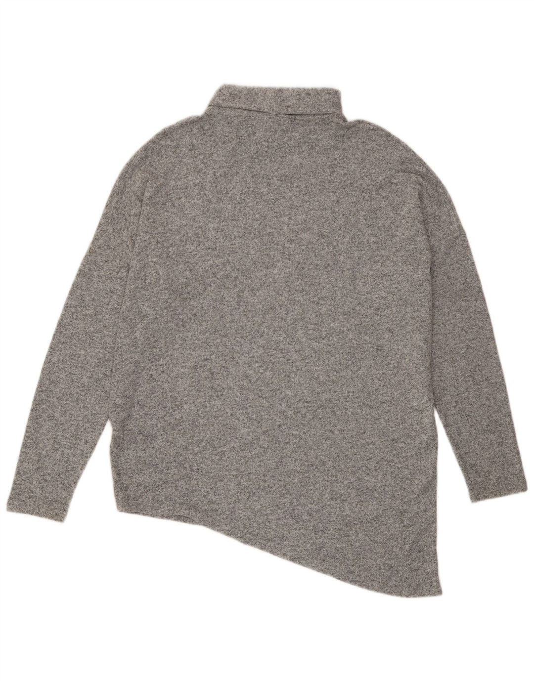Damski sweter z golfem Phase Eight UK 18 XL, szara wiskoza