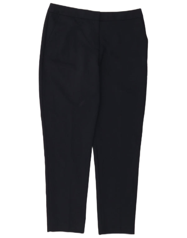 Damskie zwężane spodnie Chino Hobbs UK 12 Medium W32 L28 Granatowa bawełna