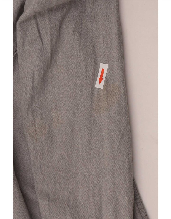 Koszula męska Jack & Jones, mała, szara, bawełniana