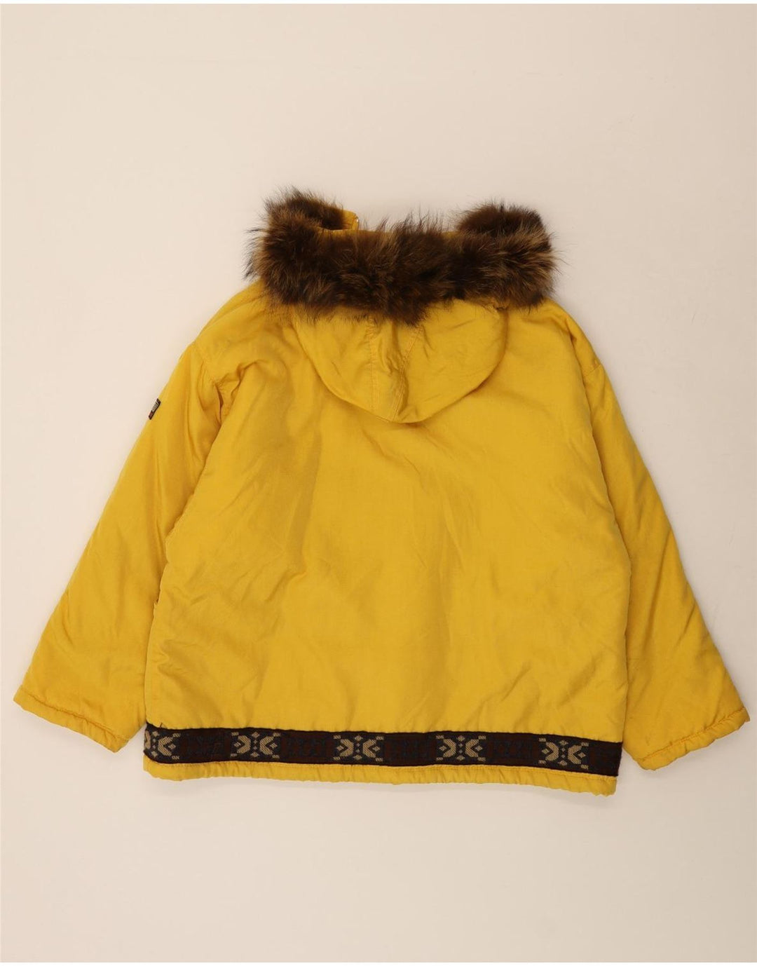 Męska kurtka wiatrówka Napapijri Voyage UK 40, duża, żółta poliamid