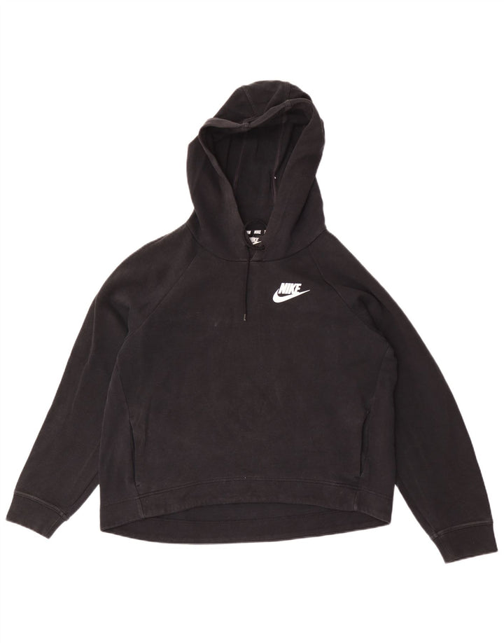 Damska bluza z kapturem Nike Graphic UK 14, średnia czerń
