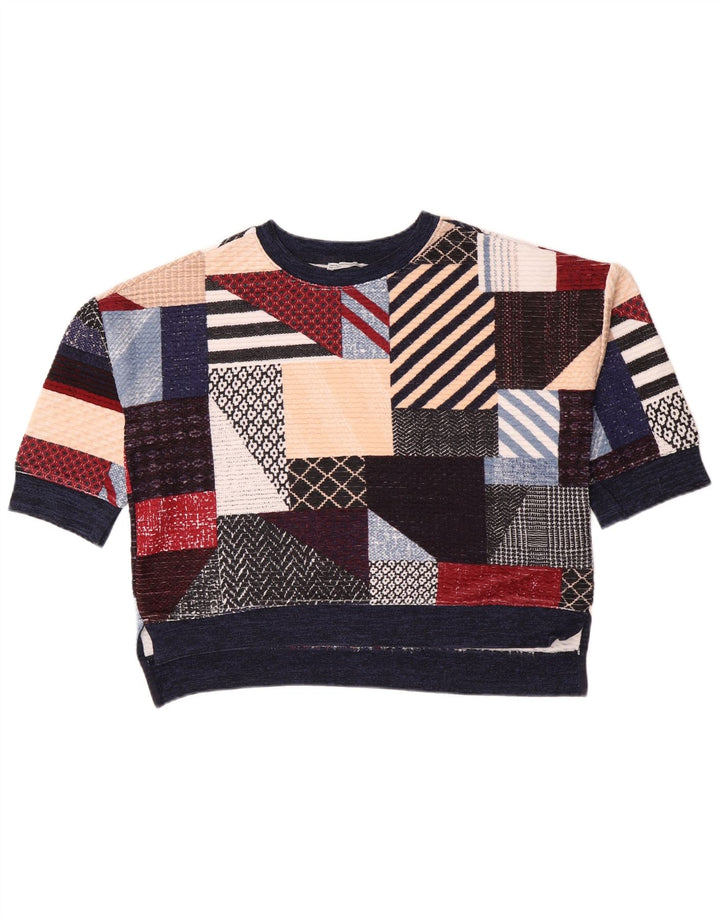 Damski sweter o luźnym kroju Zara UK 14, średni, wielokolorowy