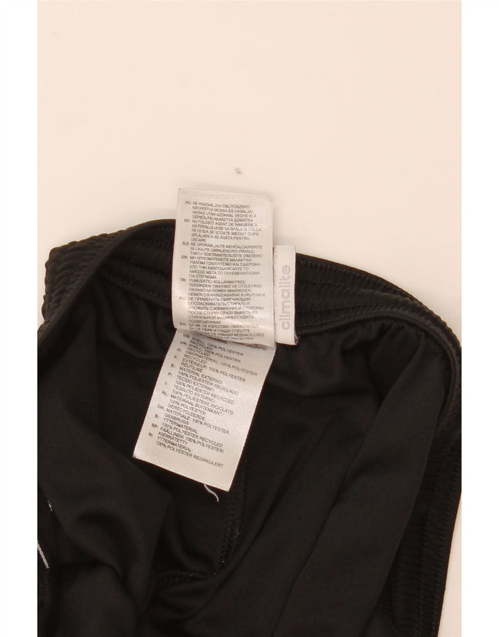 Męskie spodenki sportowe Adidas Climalite, średni czarny poliester z blokami kolorów