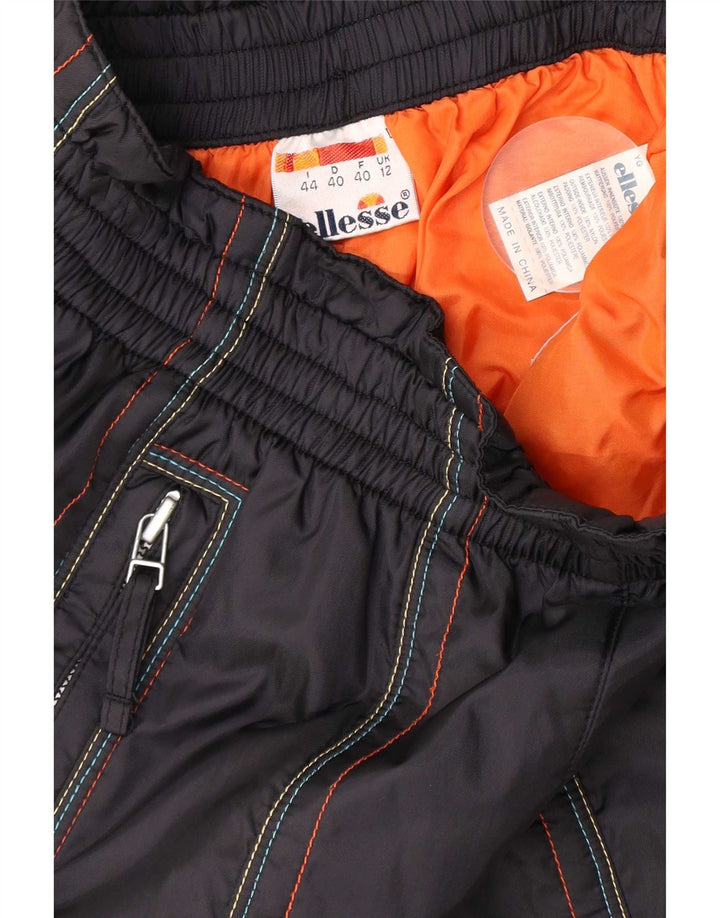 Damskie spodnie narciarskie Ellesse Joggers UK 12 Średni czarny poliamid