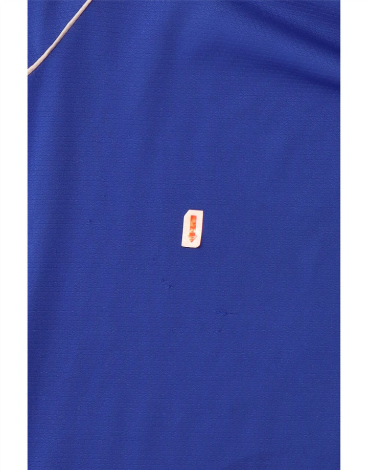 Adidas Męska koszulka Climalite Top 3XL Niebieski poliester