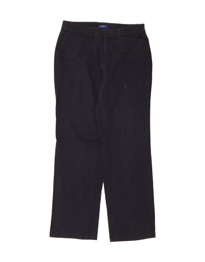 DOCKERS Womens Petite Chino Trousers US 6 Medium W32 L30 Navy Blue Vintage Dockers and Second-Hand Dockers from Messina Hembry 