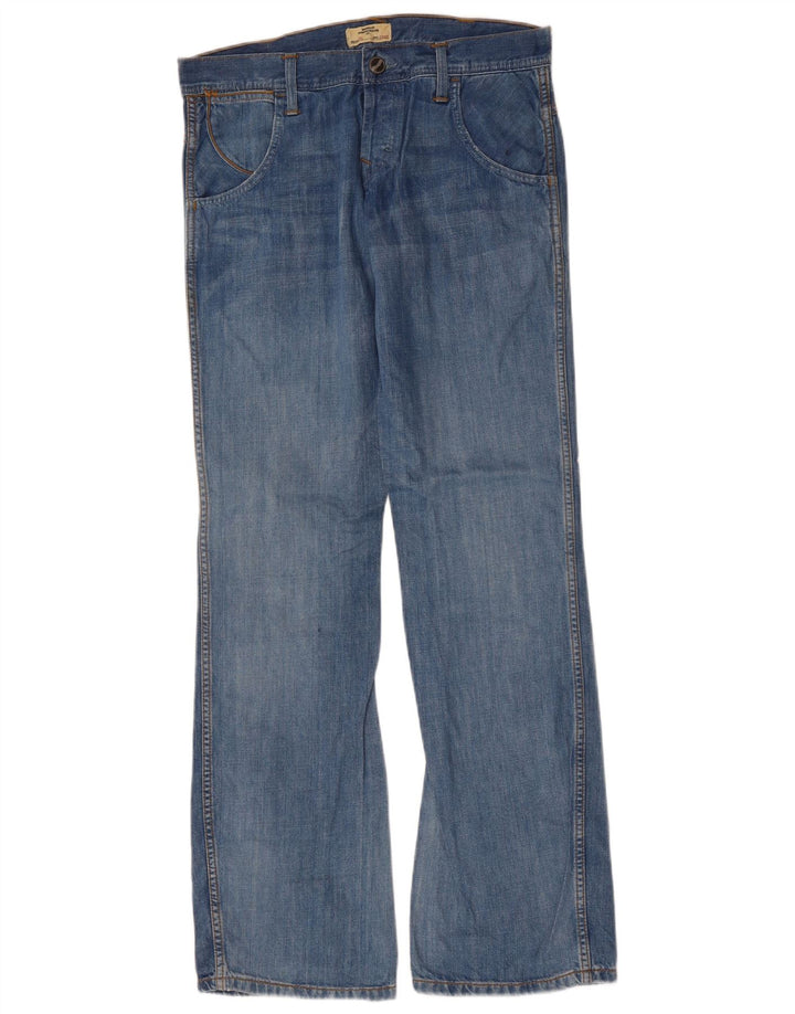 Męskie jeansy Sharkey Bootcut WRANGLER W31 L34, niebieskie, bawełniane