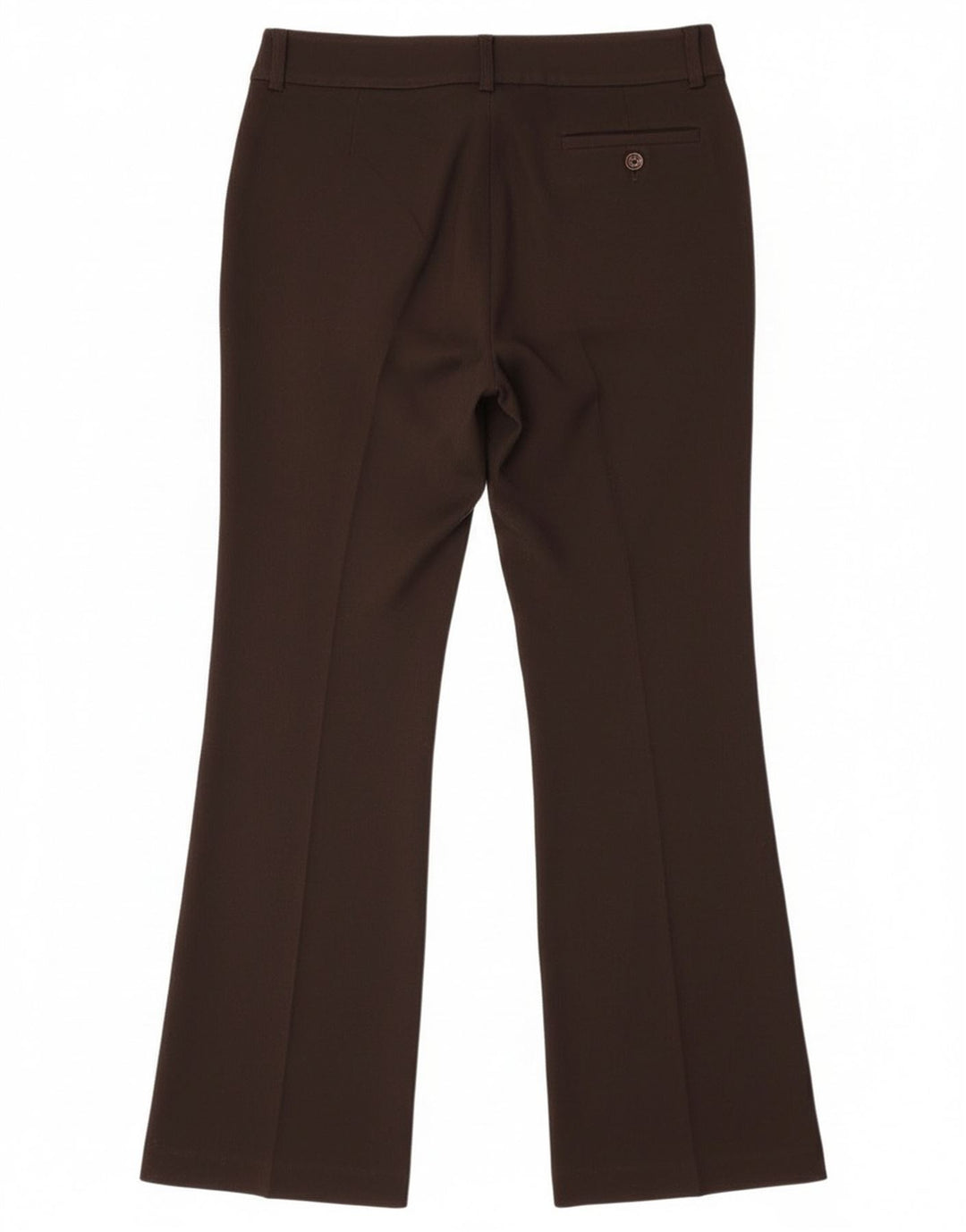 Spodnie damskie Max Mara Weekend Bootcut UK 8 Small W27 L30 Brązowe