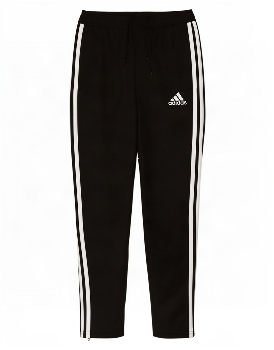 Męskie spodnie dresowe Adidas, małe, czarne, poliestrowe