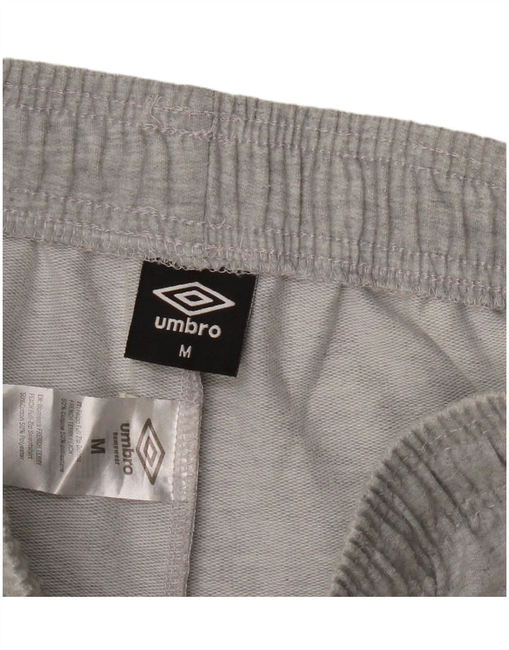 Męskie spodnie dresowe Umbro Joggery Średnioszare, bawełniane plamki