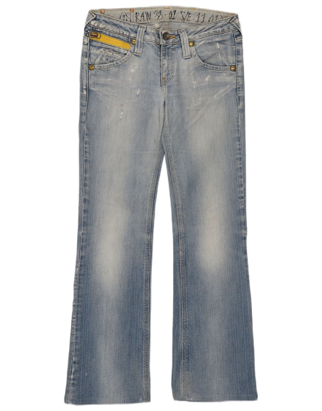 Damskie jeansy Bootcut G-STAR W28 L28 Niebieskie