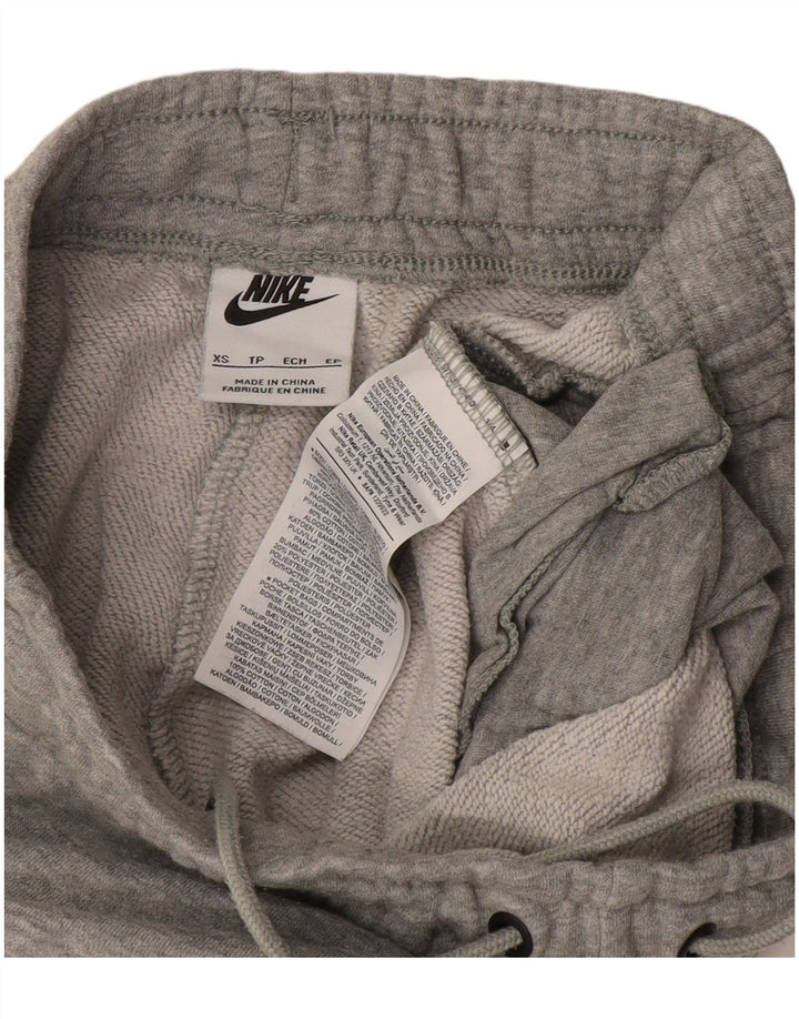 Damskie spodnie dresowe NIKE Joggers UK 4 XS Szara bawełna w plamki