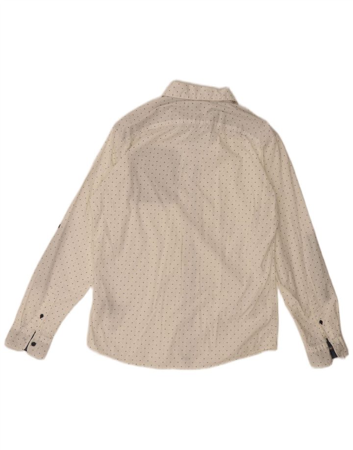 Koszula męska Jack & Jones, duża, bawełniana w białe cętki