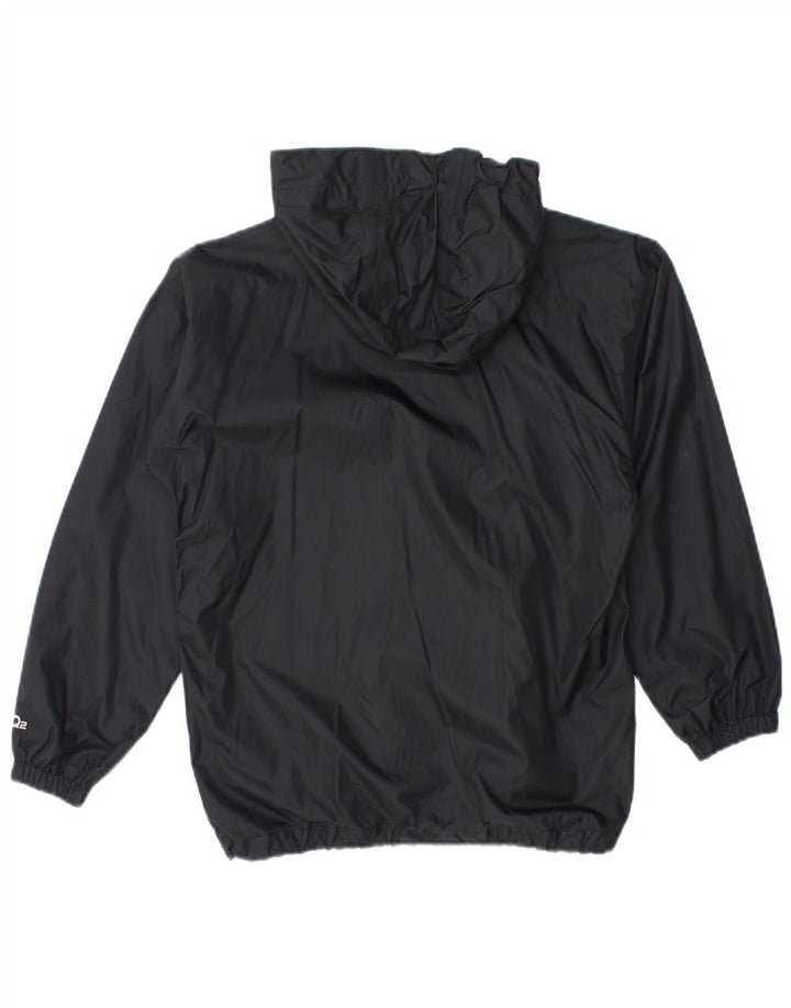 Chłopięca kurtka przeciwdeszczowa z kapturem Berghaus 9-10 lat, czarny nylon