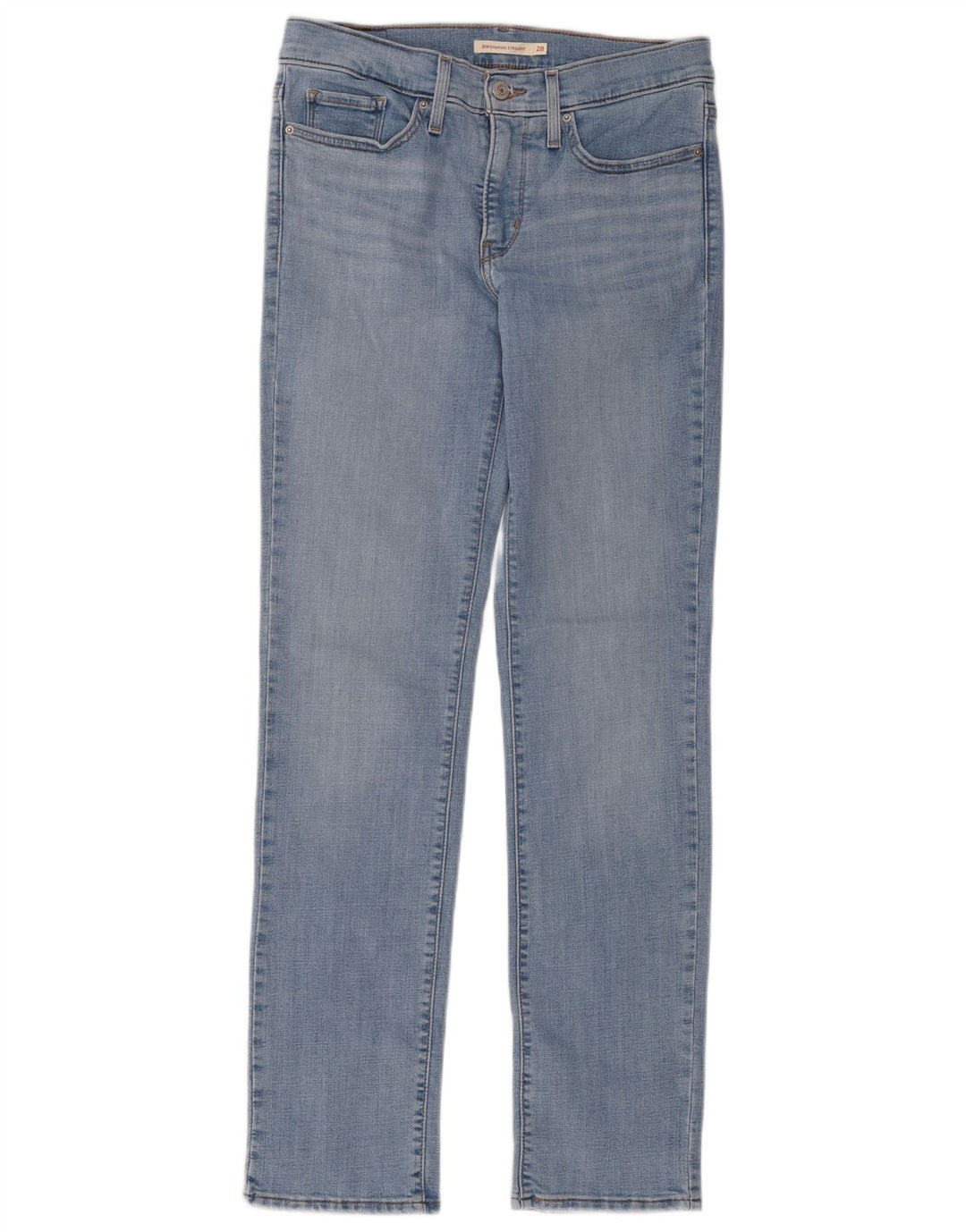 Damskie dżinsy Levi's 314 Shaping Straight W28 L32 Niebieska bawełna