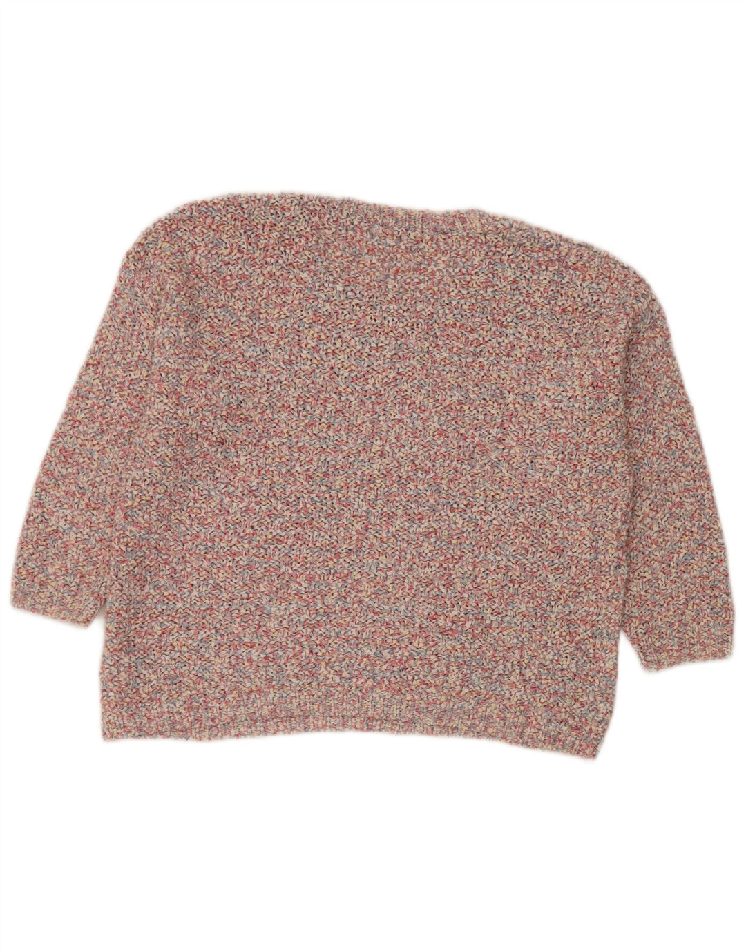 MARKS & SPENCER Damski sweter z okrągłym dekoltem, UK 14, duży różowy