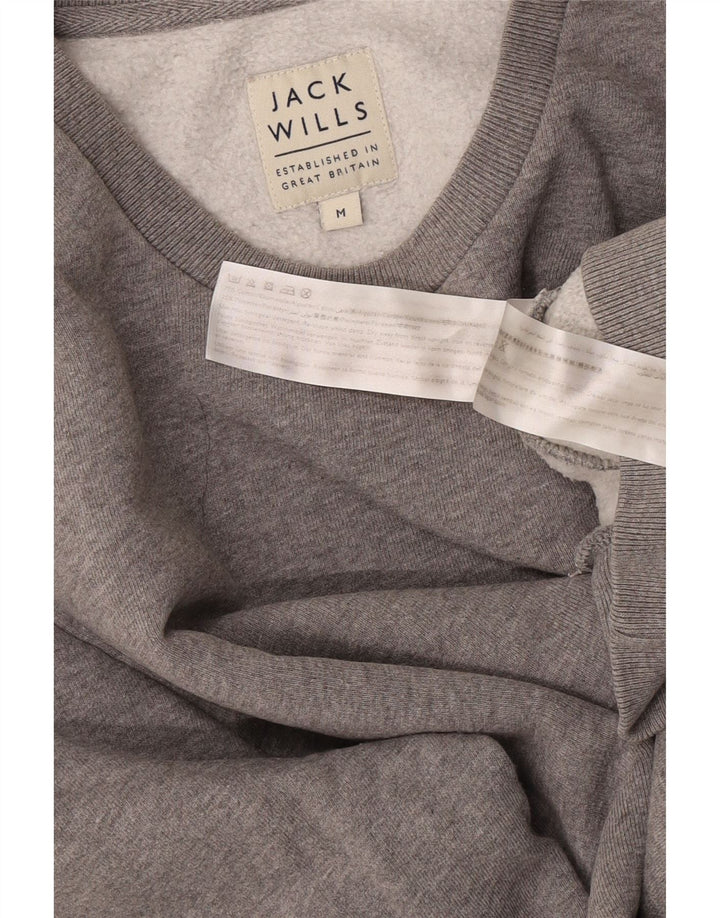 Męska bluza Jack Wills Sweter średnioszary, bawełniany w cętki