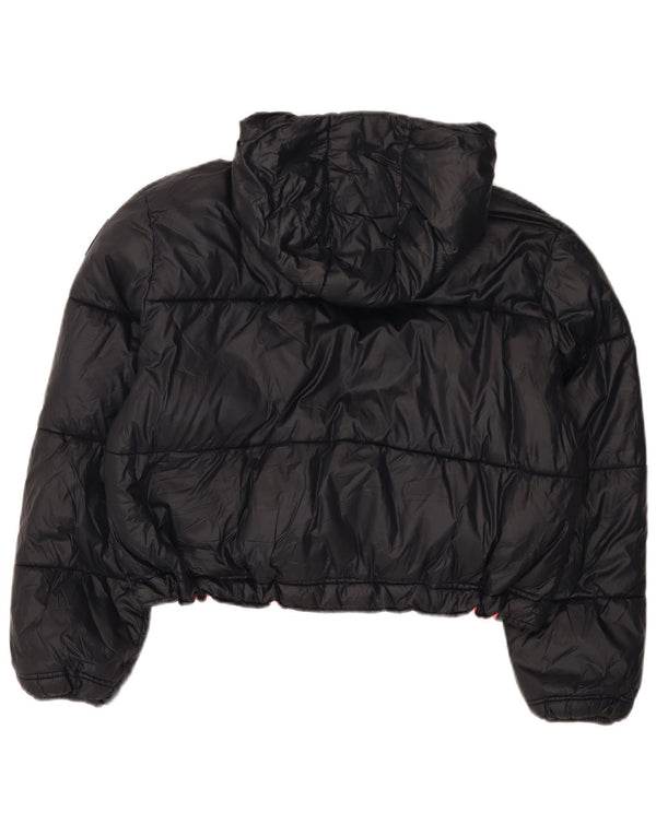 Damska wyściełana kurtka oversize z kapturem Replay UK 2 2XS granatowa