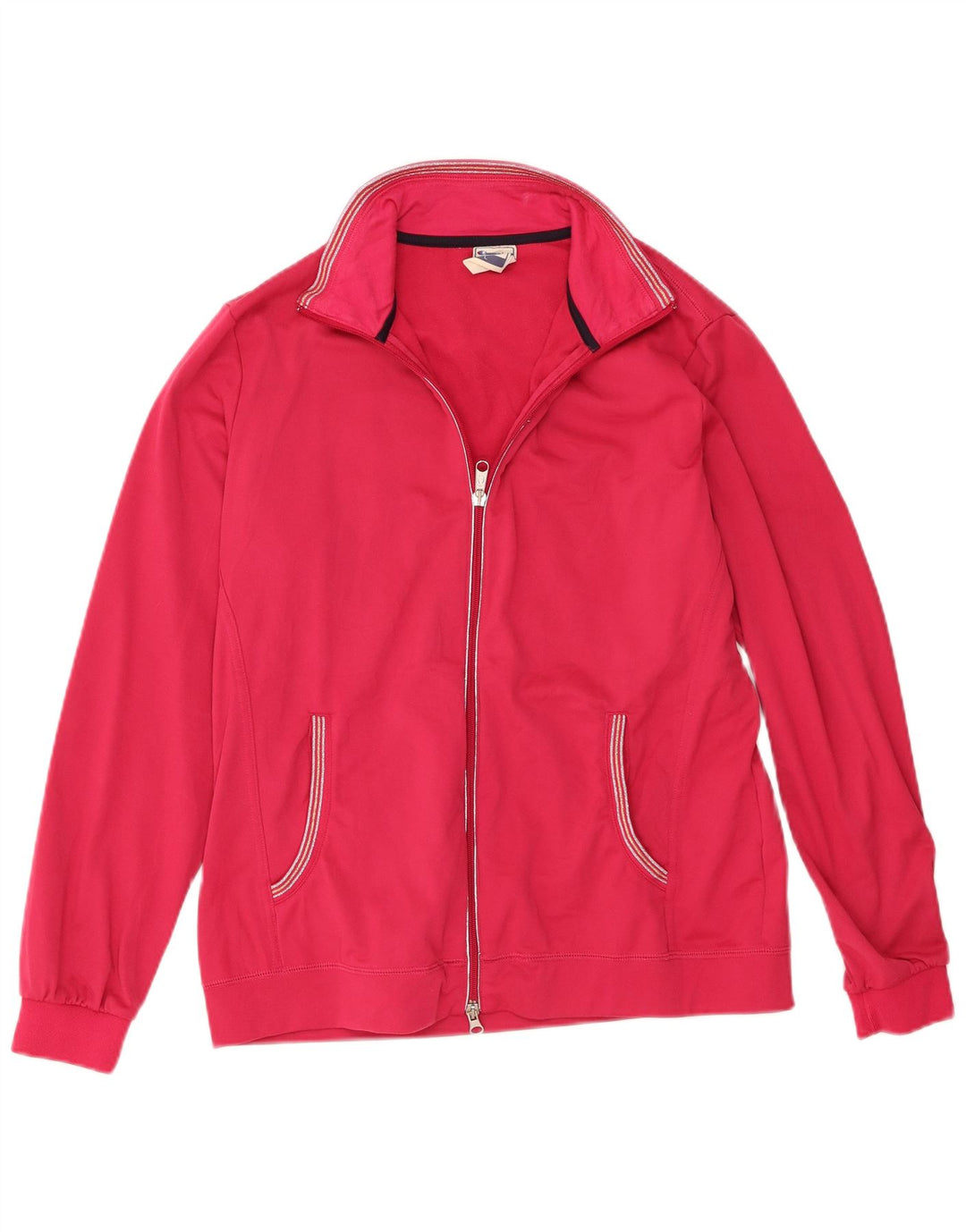 Kurtka damska Champion Easy Fit dresowa Top UK 14, duża, różowa, poliester