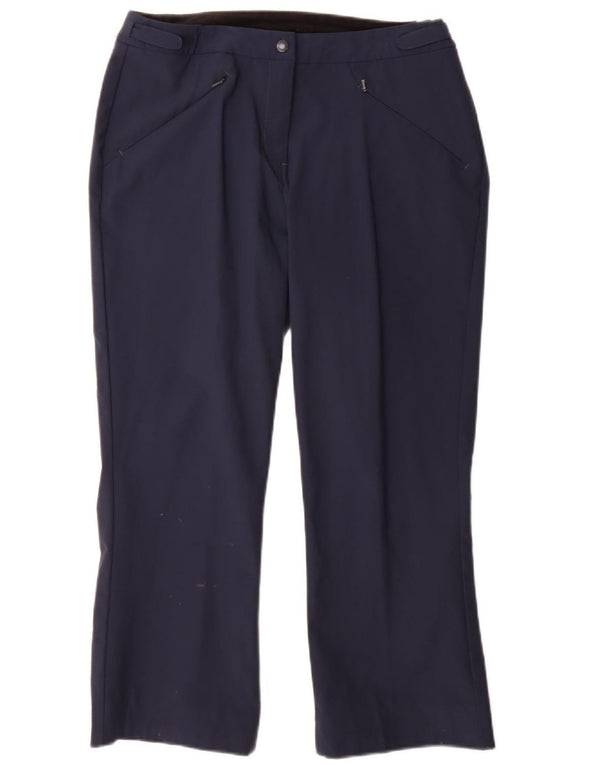 Spodnie damskie Rohan Bootcut UK 12 Medium W30 L26 Granatowe