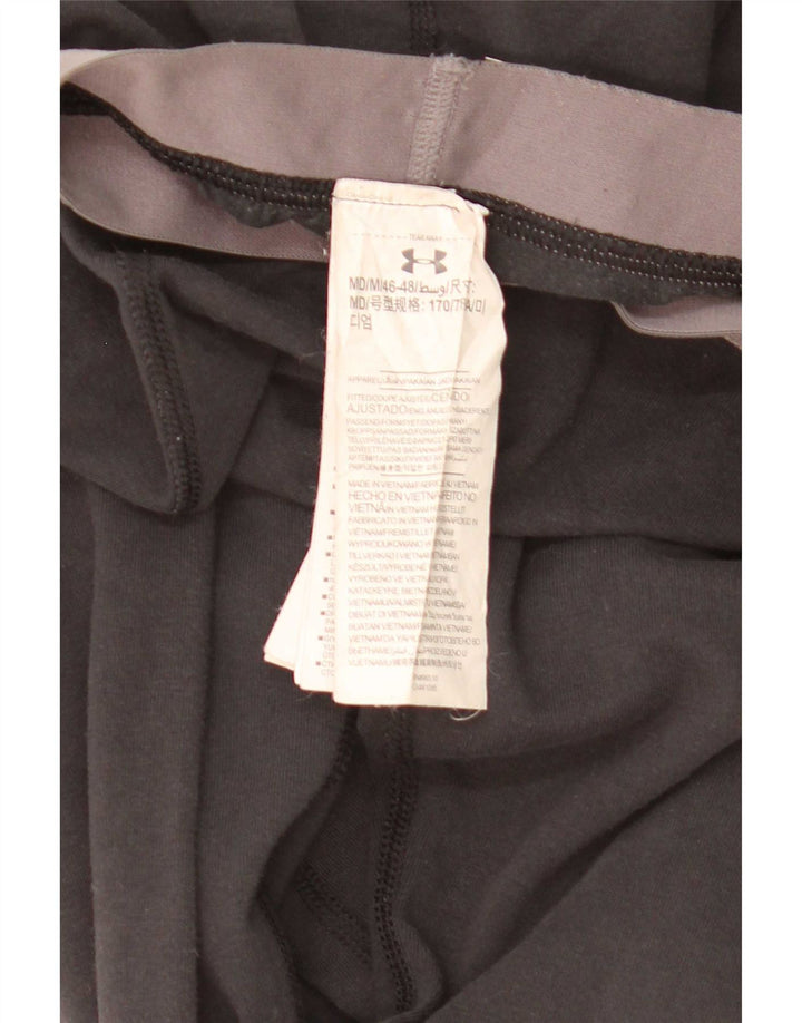 Damskie legginsy Under Armour Graphic UK 12, średnie, czarne, bawełniane
