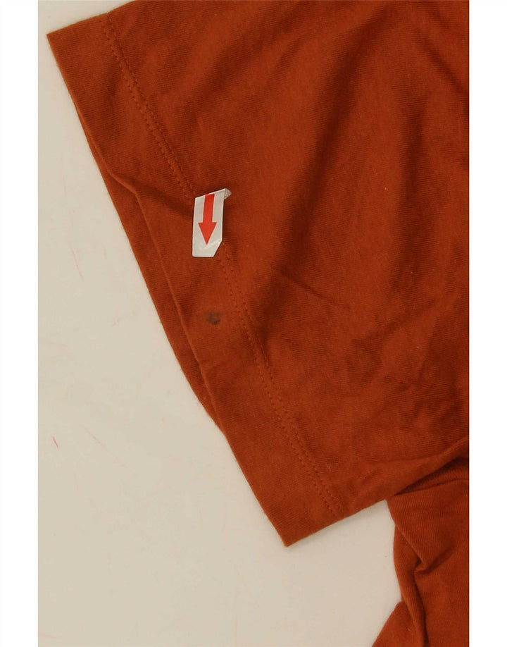 Męski T-shirt z grafiką Nike Texas, duży, pomarańczowy, bawełniany