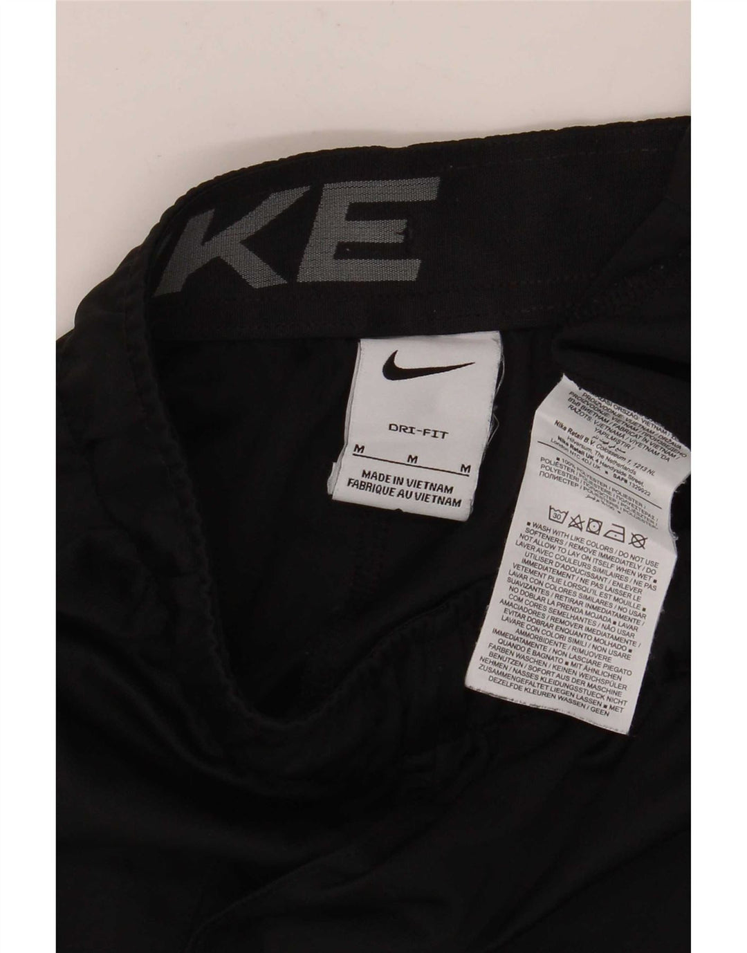Męskie spodenki sportowe Nike Dri Fit, średni czarny poliester