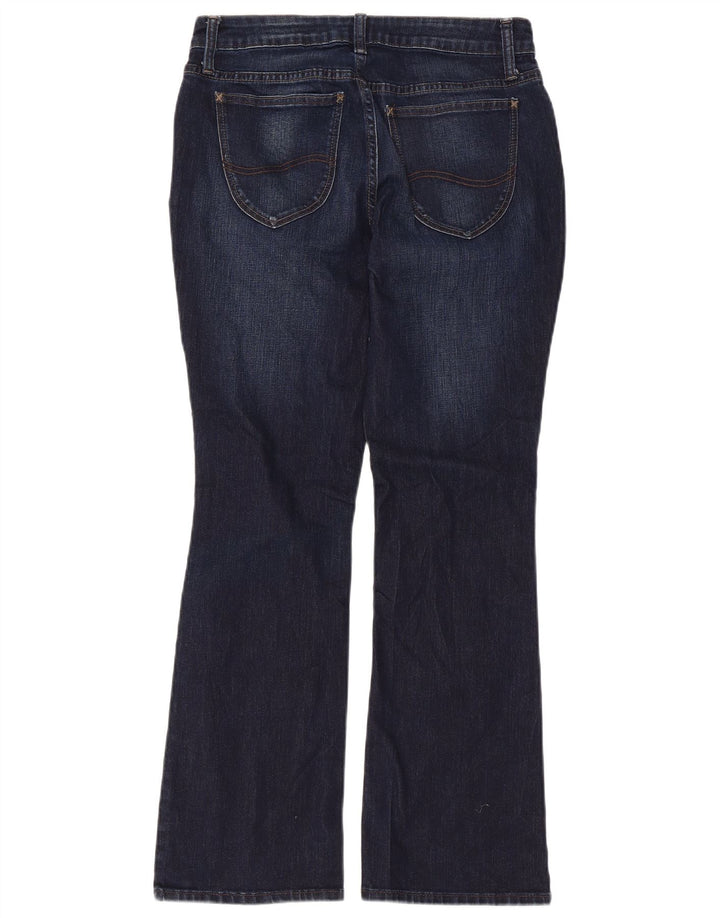 Damskie jeansy Lee Mid Rise Bootcut US 8 Medium W30 L27 Granatowa bawełna
