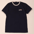 Męska koszulka z grafiką Ellesse Top, średnia, granatowa bawełna