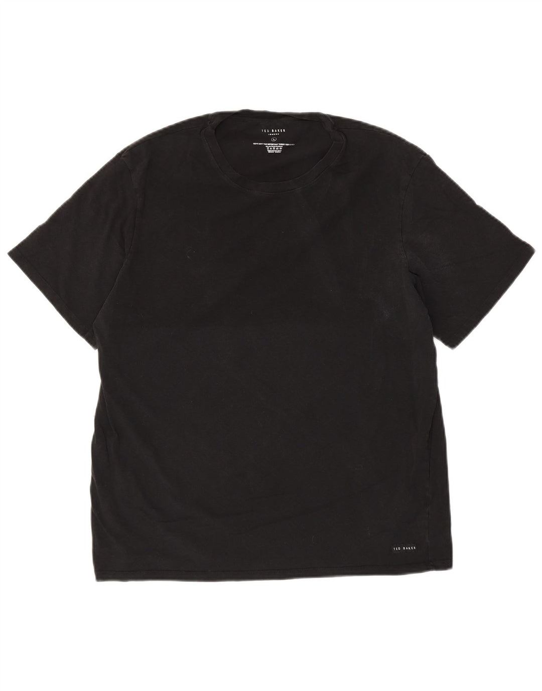 Męski T-shirt Ted Baker, duży, czarny, bawełniany