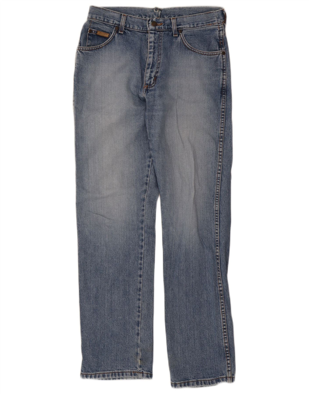 Męskie proste dżinsy Wrangler W30 L32 niebieskie