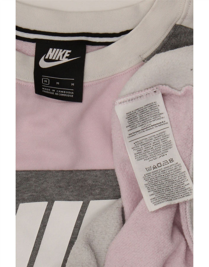 Damska bluza dresowa Nike Graphic UK 14 w kolorze średniego różu