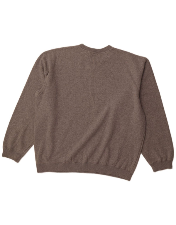 Męska bluza dresowa NIKE UK 45/47 XL, szara bawełna