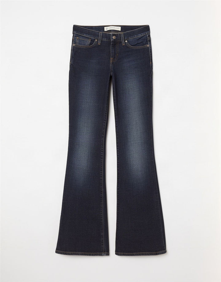 Damskie jeansy Gap Bootcut W26 L32 Granatowe, bawełniane