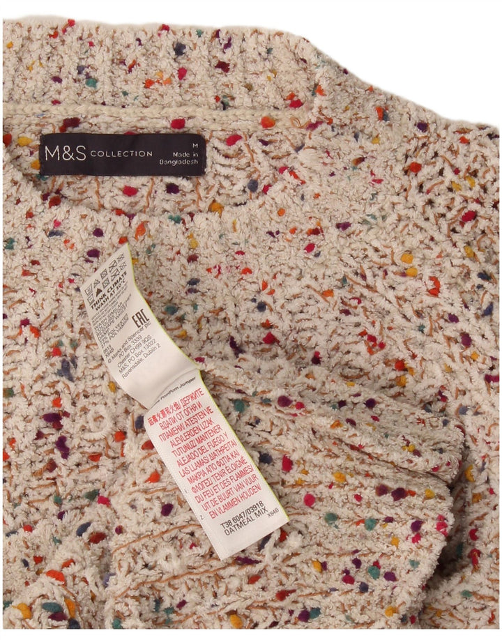 Marks & Spencer Damski sweter z golfem, UK 14, średni wielokolorowy
