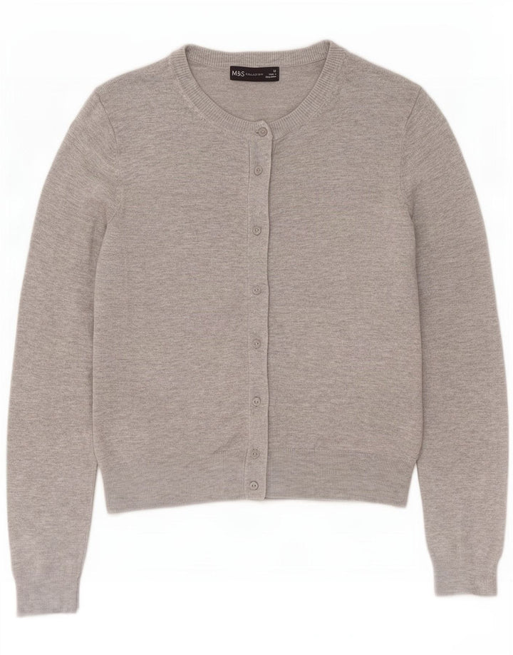 Sweter damski Marks & Spencer UK 12, średnioszary, wiskoza
