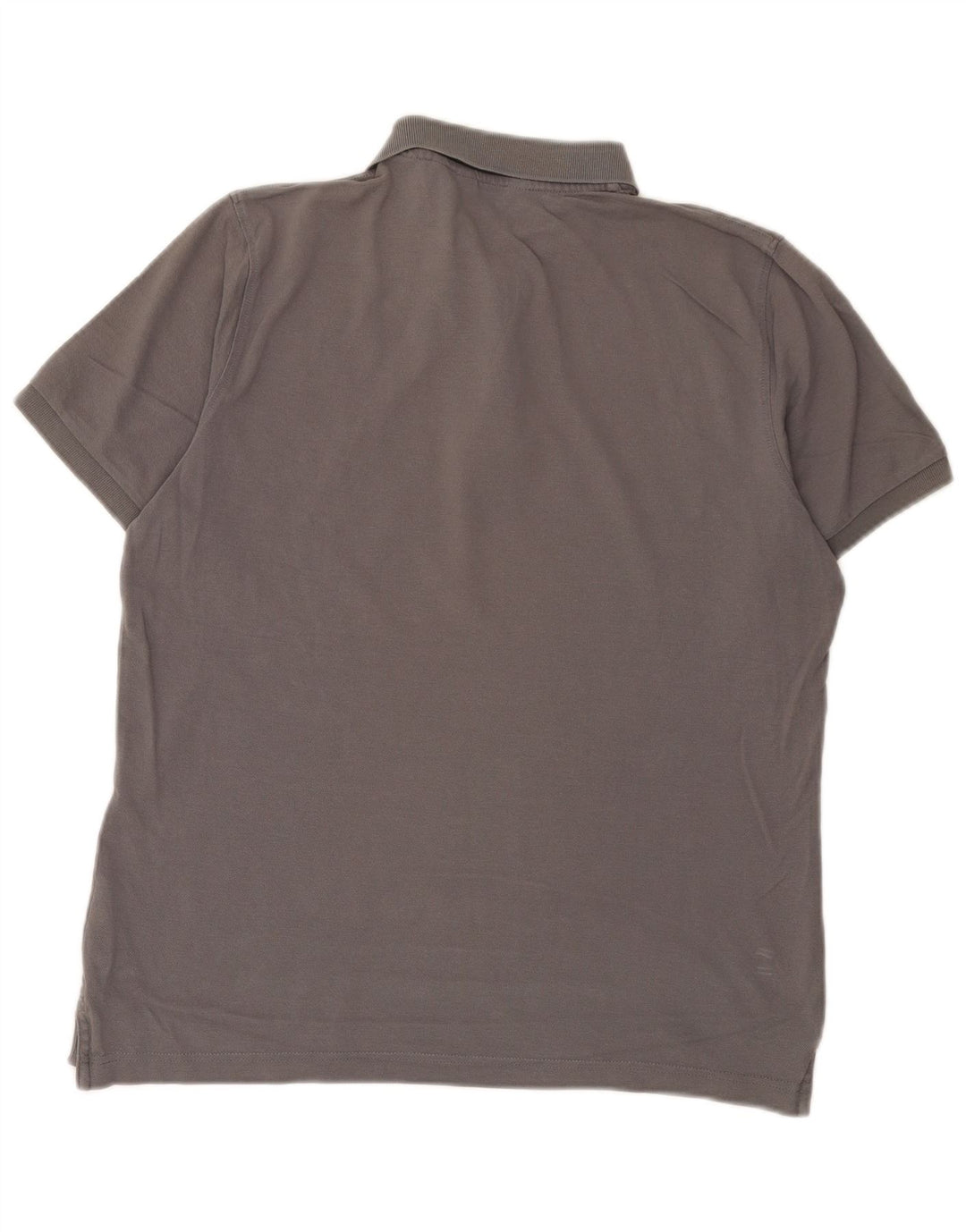 Męska koszulka polo Calvin Klein, średnioszara, bawełniana