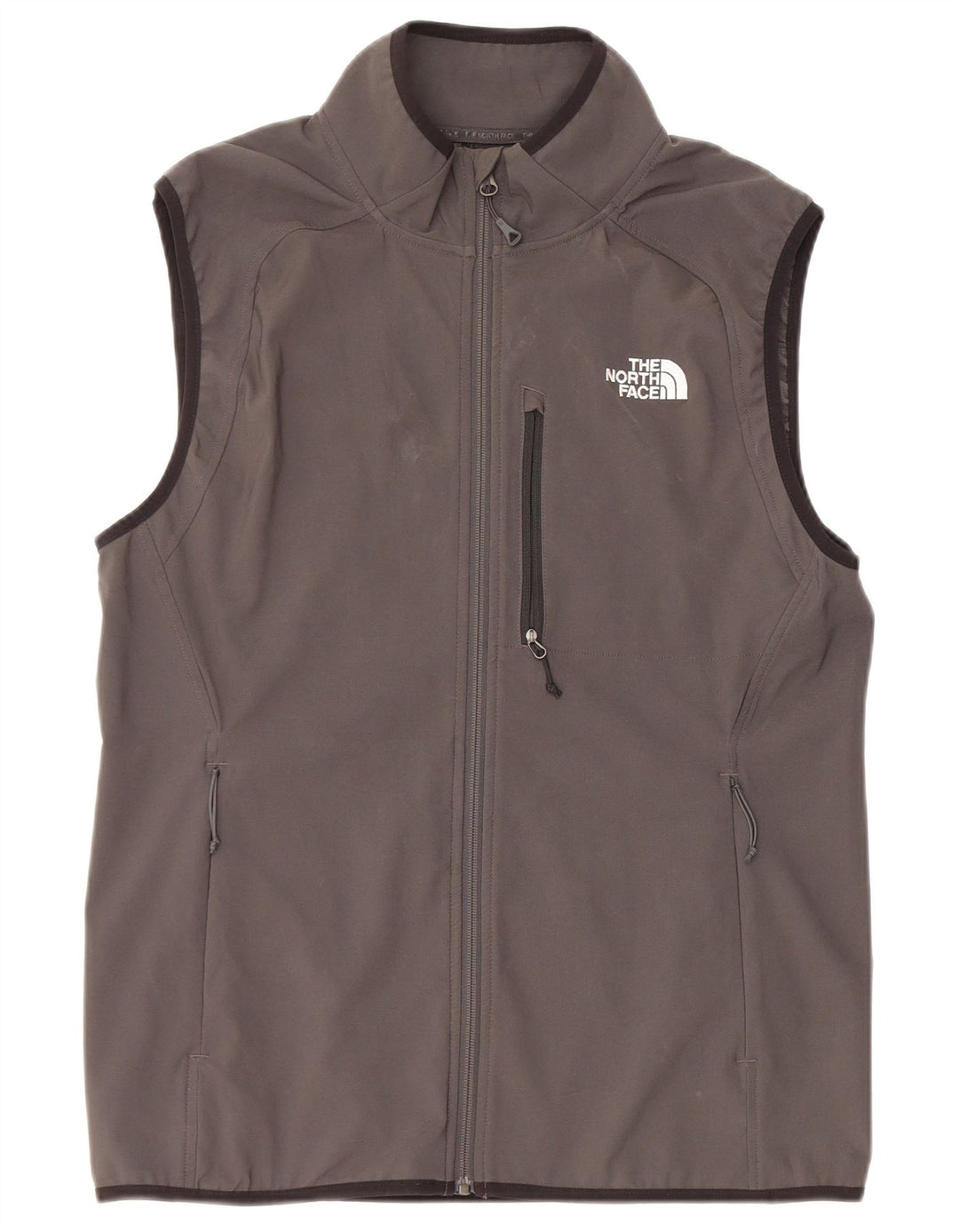 Męska kurtka dresowa bez rękawów The North Face, duża, szara, z poliestru